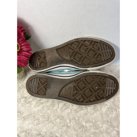Size 7 Converse All Star Low Aqua Turquoise - Picture 7 of 8